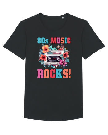 in stilul pop al anilor 80 - 80s music rocks Black