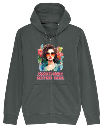 in stilul pop al anilor 80 - Awesome retro girl Anthracite