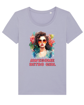 in stilul pop al anilor 80 - Awesome retro girl Lavender