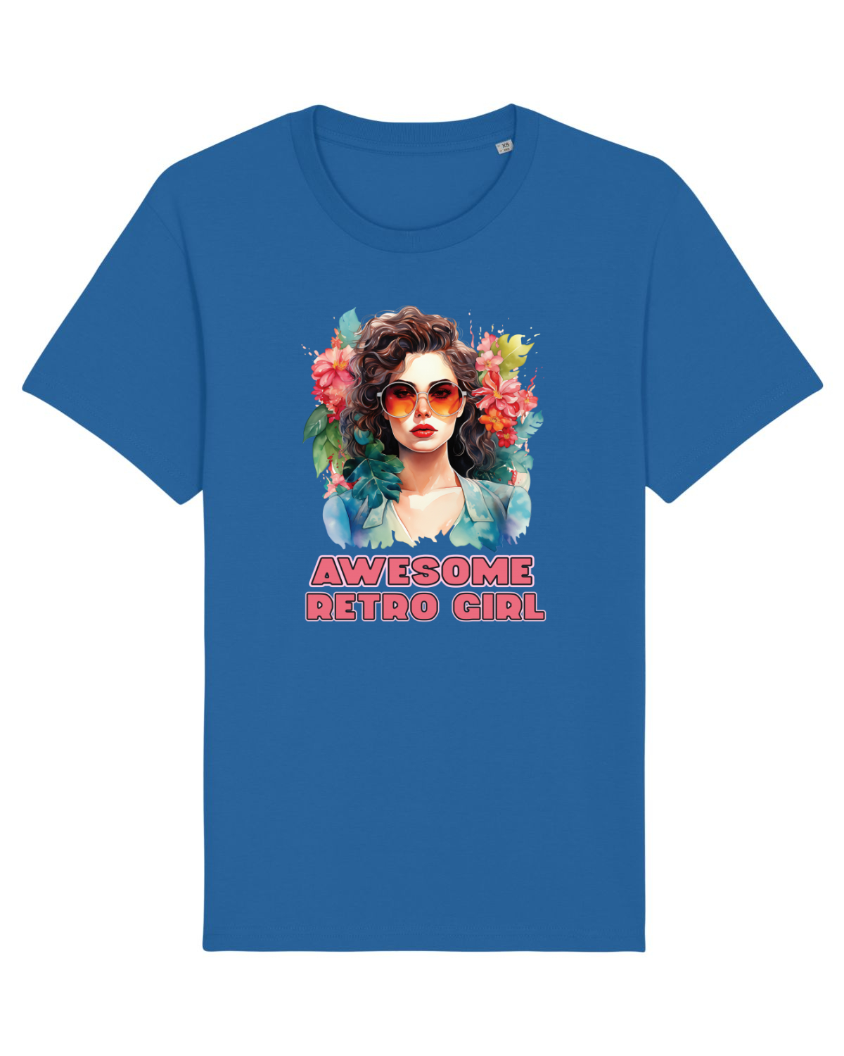 Tricou mânecă scurtă Unisex Rocker Royal Blue