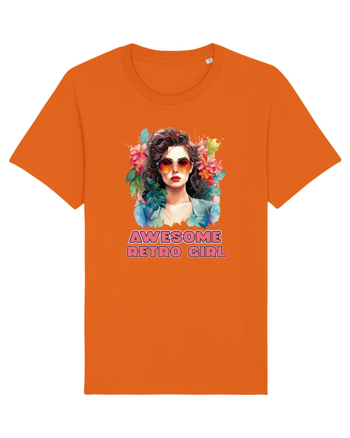 Tricou mânecă scurtă Unisex Rocker Bright Orange