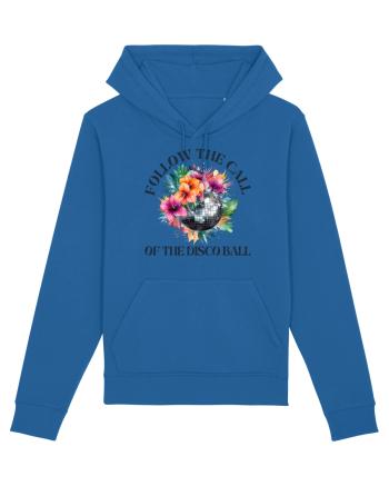 in stilul pop al anilor 80 - Follow the call of the disco ball Royal Blue