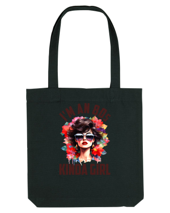 in stilul pop al anilor 80 - I am an 80s kind of girl Black