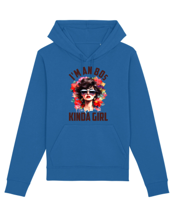 in stilul pop al anilor 80 - I am an 80s kind of girl Royal Blue