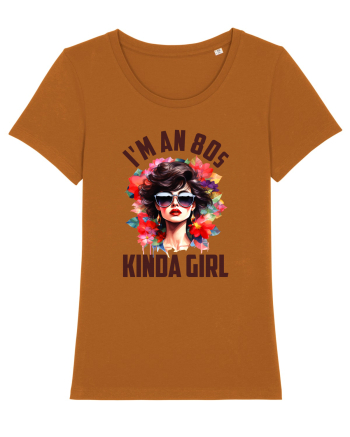 in stilul pop al anilor 80 - I am an 80s kind of girl Roasted Orange