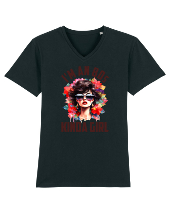 in stilul pop al anilor 80 - I am an 80s kind of girl Black
