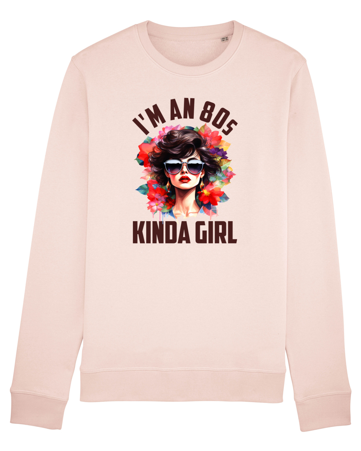 Bluză mânecă lungă Unisex Rise Candy Pink