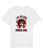 in stilul pop al anilor 80 - I am an 80s kind of girl Tricou mânecă scurtă Unisex Rocker
