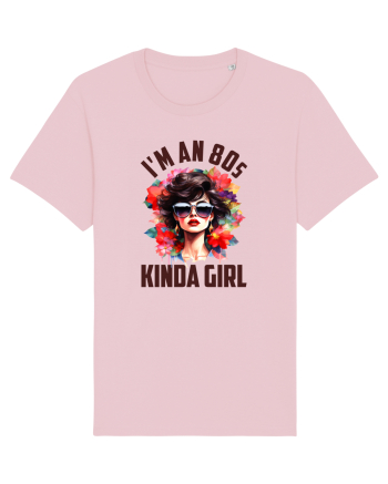 in stilul pop al anilor 80 - I am an 80s kind of girl Cotton Pink