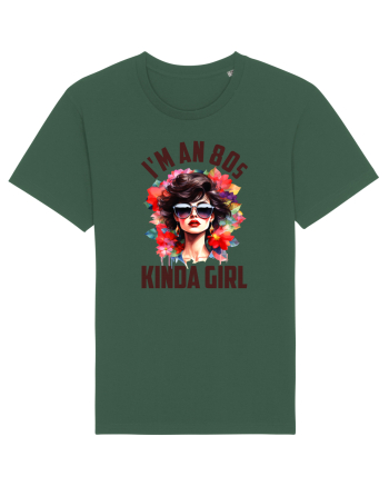 in stilul pop al anilor 80 - I am an 80s kind of girl Bottle Green