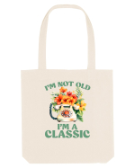 in stilul pop al anilor 80 - I am not old, I am a classic Sacoșă textilă