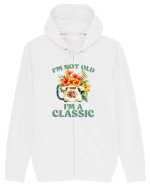 in stilul pop al anilor 80 - I am not old, I am a classic Hanorac cu fermoar Unisex Connector