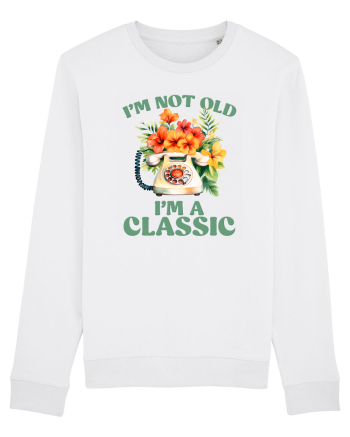 in stilul pop al anilor 80 - I am not old, I am a classic White