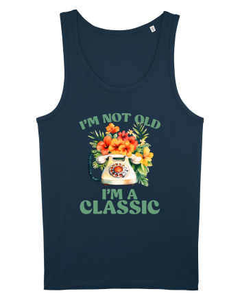 in stilul pop al anilor 80 - I am not old, I am a classic Navy