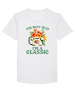 in stilul pop al anilor 80 - I am not old, I am a classic Tricou mânecă scurtă guler larg Bărbat Skater