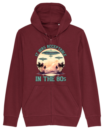 in stilul pop al anilor 80 - It was acceptable in the 80s Burgundy