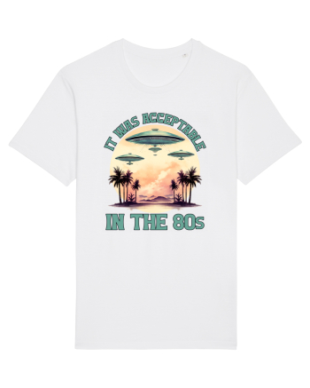 in stilul pop al anilor 80 - It was acceptable in the 80s White