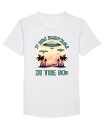 in stilul pop al anilor 80 - It was acceptable in the 80s White