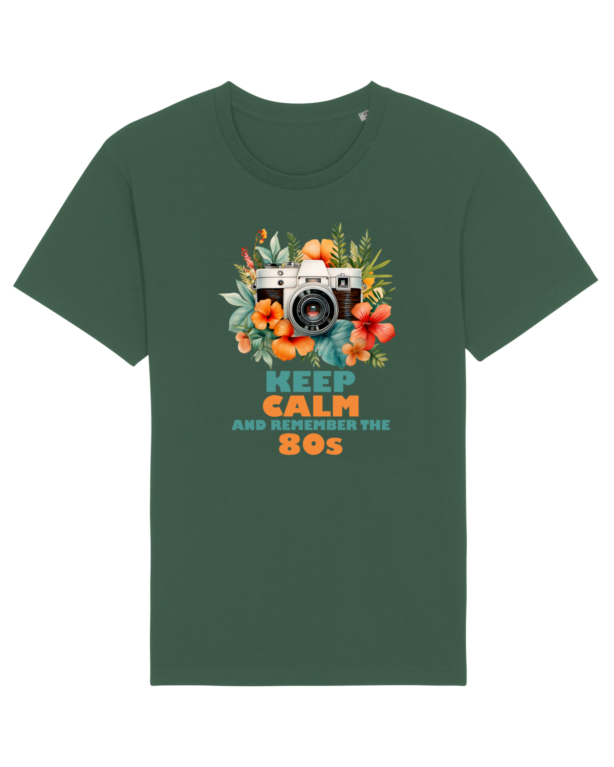 Tricou mânecă scurtă Unisex Rocker Bottle Green
