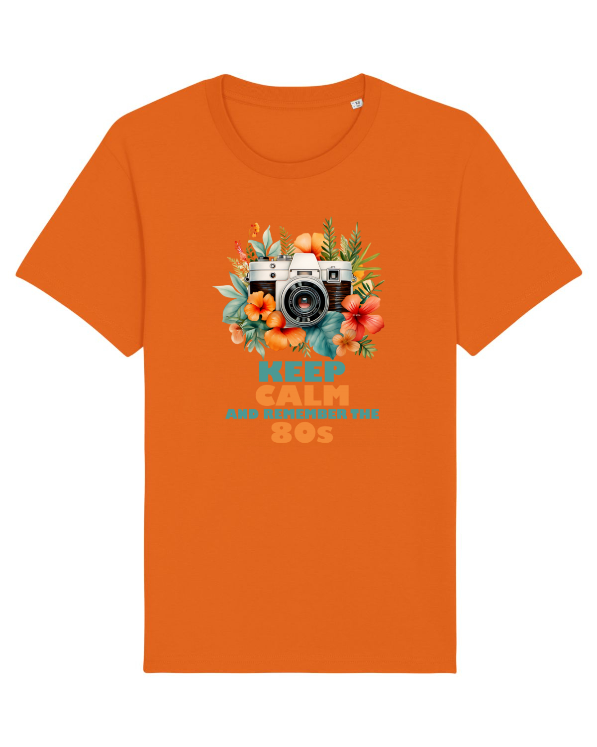 Tricou mânecă scurtă Unisex Rocker Bright Orange