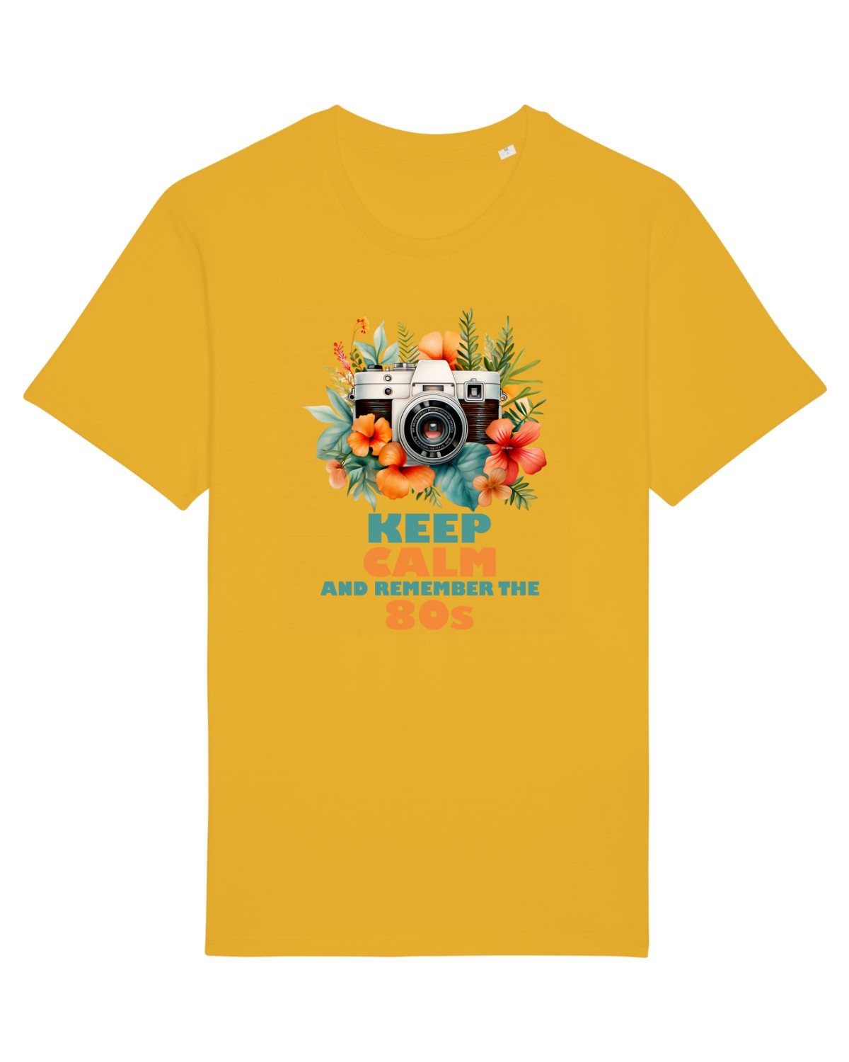 Tricou mânecă scurtă Unisex Rocker Spectra Yellow