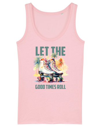 in stilul pop al anilor 80 - Let the good times roll Cotton Pink