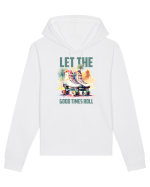 in stilul pop al anilor 80 - Let the good times roll Hanorac Unisex Drummer