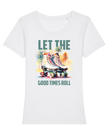 in stilul pop al anilor 80 - Let the good times roll White