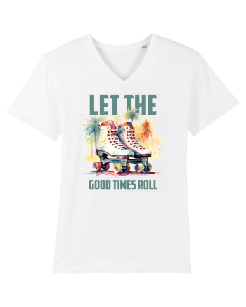 in stilul pop al anilor 80 - Let the good times roll White