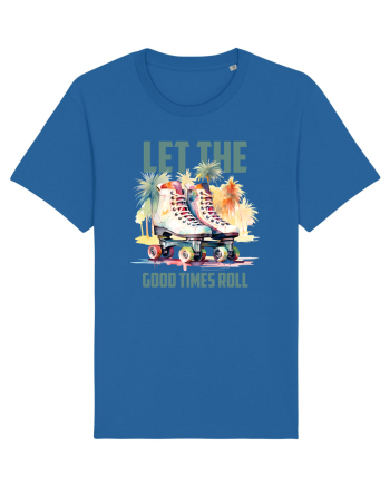 in stilul pop al anilor 80 - Let the good times roll Royal Blue
