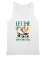 in stilul pop al anilor 80 - Let the good times roll Maiou Bărbat Runs