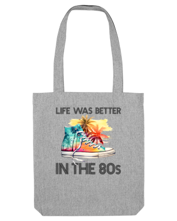 in stilul pop al anilor 80 - Life was better in the 80s Heather Grey