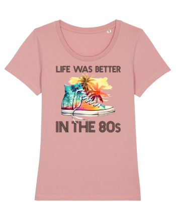 in stilul pop al anilor 80 - Life was better in the 80s Canyon Pink