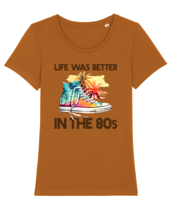 in stilul pop al anilor 80 - Life was better in the 80s Roasted Orange