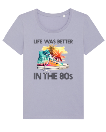 in stilul pop al anilor 80 - Life was better in the 80s Lavender