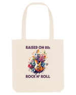 in stilul pop al anilor 80 - Raised on 80s rock and roll Sacoșă textilă