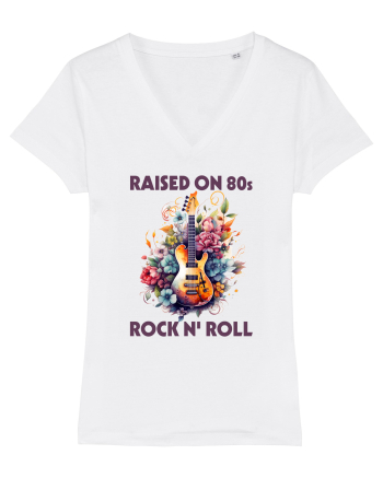 in stilul pop al anilor 80 - Raised on 80s rock and roll White
