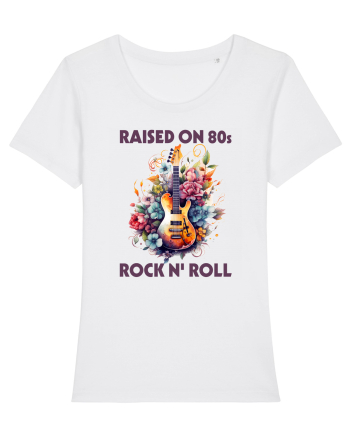 in stilul pop al anilor 80 - Raised on 80s rock and roll White
