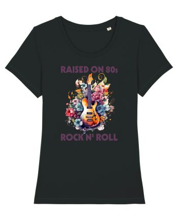 in stilul pop al anilor 80 - Raised on 80s rock and roll Black