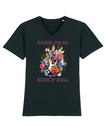 in stilul pop al anilor 80 - Raised on 80s rock and roll Black