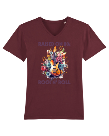 in stilul pop al anilor 80 - Raised on 80s rock and roll Burgundy