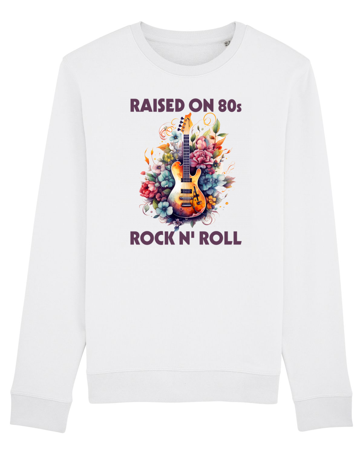 Bluză mânecă lungă Unisex Rise White