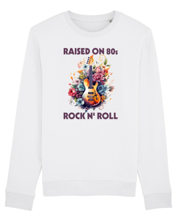 in stilul pop al anilor 80 - Raised on 80s rock and roll White
