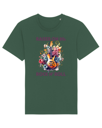 in stilul pop al anilor 80 - Raised on 80s rock and roll Bottle Green