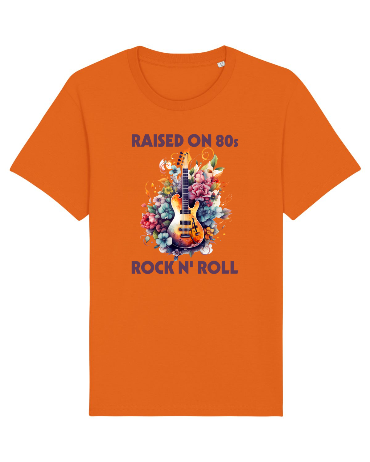 Tricou mânecă scurtă Unisex Rocker Bright Orange