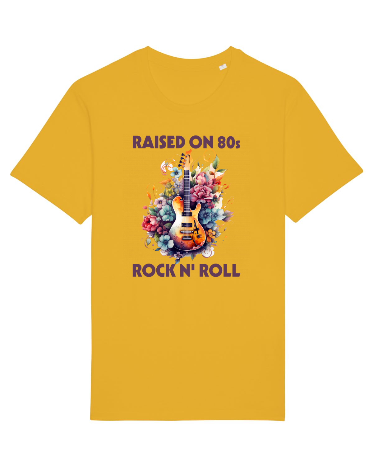 Tricou mânecă scurtă Unisex Rocker Spectra Yellow