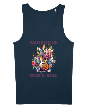 in stilul pop al anilor 80 - Raised on 80s rock and roll Navy