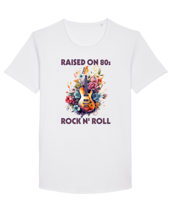 in stilul pop al anilor 80 - Raised on 80s rock and roll White