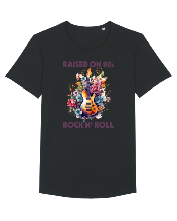 in stilul pop al anilor 80 - Raised on 80s rock and roll Black
