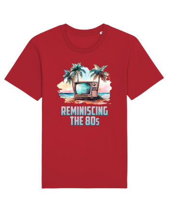 in stilul pop al anilor 80 - Reminiscing the 80s Red